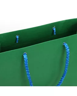 Шнурок для пакетов с крючком вязанный полипропилен пп6 d6мм L40см цв.07 синий (уп 100шт/50пар) арт. МГ-123105-1-МГ1020272
