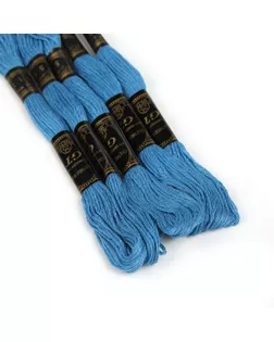 Нитки мулине IDEAL (100% хлопок) 24х8м цв.511 синий арт. МГ-121554-1-МГ1023719