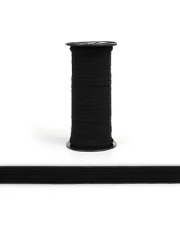 Резинка-продежка 08мм цв.черный уп.100м арт. МГ-122738-1-МГ1034299