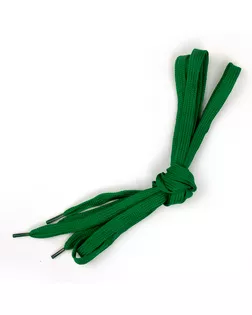 Шнурки TBY плоские 08мм цв.зеленый длина 130 см уп.10шт арт. МГ-125080-1-МГ1040638