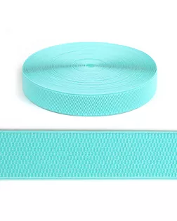 Резинка TBY помочная Ультра шир.40мм цв.F201 мятный рул.25м арт. МГ-128458-1-МГ1044955