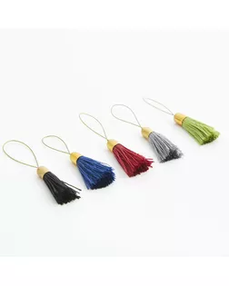 350642 Knit Pro Маркер для вязания Шелковая кисточка, 10шт арт. МГ-126457-1-МГ1056656