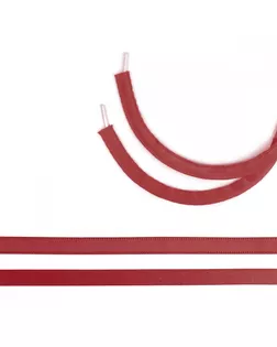 Лента TBY тоннельная для косточек 10мм темно-красный S059 уп.50 м арт. МГ-133530-1-МГ1679727