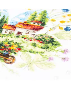 Набор для вышивания ЧУДЕСНАЯ ИГЛА Летние зарисовки 21х26см арт. МГ-133448-1-МГ1691378