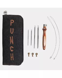 21002 KnitPro Набор инструментов для ковровой техники Punch Earthy арт. МГ-133494-1-МГ1691803