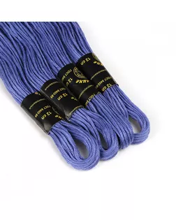 Нитки мулине цв.2408 т.голубой 24х8м С-Пб арт. МГ-133635-1-МГ1693026