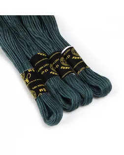 Нитки мулине цв.9288 т.зеленый 24х8м С-Пб арт. МГ-133666-1-МГ1693090