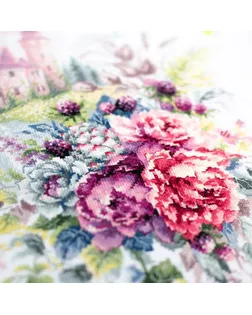 Набор для вышивания ЧУДЕСНАЯ ИГЛА Замок мечты 27х38 см арт. МГ-133750-1-МГ1695144