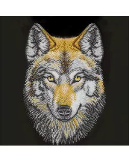 Рисунок на ткани КОНЁК Вожак 40х40 см арт. МГ-133812-1-МГ1695658