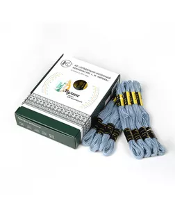 Нитки мулине цв.2804 голубой 24х8м С-Пб арт. МГ-133990-1-МГ1697442