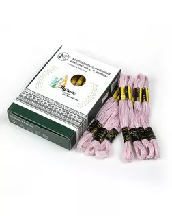 Нитки мулине цв.2102 бл.сиреневый 24х8м С-Пб арт. МГ-133999-1-МГ1697460