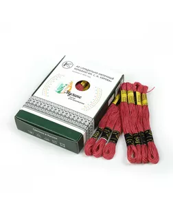 Нитки мулине цв.7606 пыльная роза 24х8м С-Пб арт. МГ-134029-1-МГ1698393