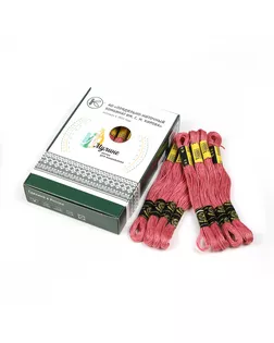 Нитки мулине цв.9236 т.розовый 24х8м С-Пб арт. МГ-134050-1-МГ1700267