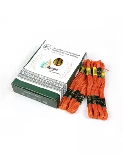 Нитки мулине цв.1606 терракотовый 24х8м С-Пб арт. МГ-134132-1-МГ1701367