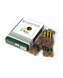 Нитки мулине цв.6006 бежевый 24х8м С-Пб арт. МГ-134473-1-МГ1707344