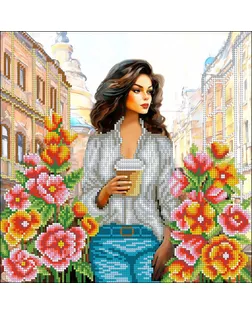 Рисунок на ткани КОНЁК Сиеста 25х25 см арт. МГ-134486-1-МГ1707918