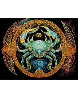 Рисунок на ткани КОНЁК Рак 30х40 см арт. МГ-134487-1-МГ1707920