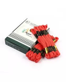 Нитки мулине цв.9222 персиково-розовый 24х8м С-Пб арт. МГ-134564-1-МГ1708942