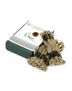 Нитки мулине цв.5102 серый 24х8м С-Пб арт. МГ-134605-1-МГ1709663