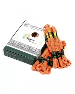 Нитки мулине цв.9208 персиковый 24х8м С-Пб арт. МГ-134631-1-МГ1710280