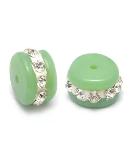 Бусины пластиковые TESORO цв. 3 11 мм, in Ø1 мм арт. МГ-123562-1-МГ0173720