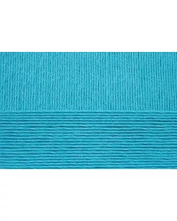 Пряжа для вязания ПЕХ "Хлопок Натуральный" летний ассорт (100% хлопок) 5х100г/425 цв.583 бирюза арт. МГ-104119-1-МГ0872178