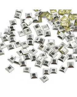 Стразы IDEAL термоклеевые металл 5х5 мм цв.серебро уп.1400шт арт. МГ-123597-1-МГ0182023