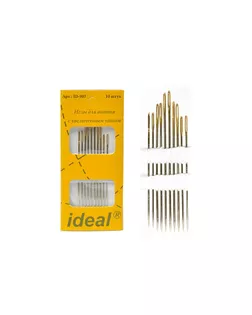 Иглы IDEAL для шитья с увеличенным ушком (0340-0997) арт. МГ-2494-1-МГ0202309