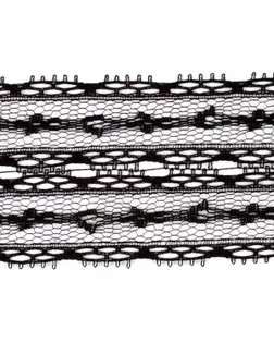 Кружево капрон 741-2B ш.5см 45,7м (черный) арт. МГ-114035-1-МГ0214054