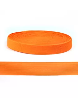 Тесьма вязаная окантовочная ш.2,2см (077 оранжевый) арт. МГ-119417-1-МГ0240074