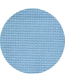 Канва мелкая №851 (956) (10смх60кл) (100%Хл) шир.150 см цв.177 голубой арт. МГ-33771-1-МГ0245181