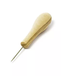 Шило проколочное (Канцелярское) с деревянной ручкой (Ø2,0мм) арт. МГ-124974-1-МГ0263203
