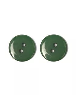 Пуговицы пластик TBY BT цв.258 т.зеленый 24L-15мм, 2 прокола, 150 шт арт. МГ-114312-1-МГ0266033