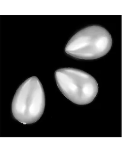 Полужемчужины перламутр в форме Капли 8х13 мм цв.41 белый уп.500г (2500шт) упак (1 упак) арт. МГ-130151-1-МГ0273230