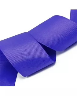 Лента Ideal репсовая в рубчик ш.5см (470 холод.фиолетовый) арт. МГ-71830-1-МГ0371030