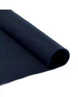 Фетр в рулоне жесткий IDEAL 1мм 100см уп.5м цв.655 иссиня черный упак (5 м) арт. МГ-130196-1-МГ0643099