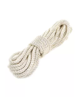 Шнур витой мебельный ш.1см 10м (молочный) арт. МГ-112159-1-МГ0648566
