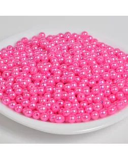 Бусины MAGIC 4 HOBBY круглые перламутр 10мм цв.096 яр.розовый уп.500г (960шт) упак (1 упак) арт. МГ-130316-1-МГ0736542