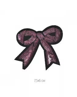 Термоаппликации Бантик 7,5х6см, уп.10 шт. арт. МГ-115639-1-МГ0760885