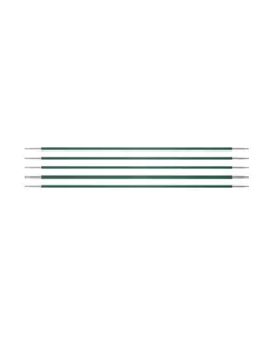 Спицы чулочные Knit Pro 47005 Zing 3мм/15см, алюминий, нефтритовый, 5шт арт. МГ-82353-1-МГ0761849