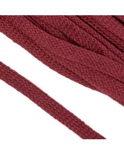 Шнур плоский х/б ш.1,2см турецкое плетение (014 краповый) (50м) арт. МГ-111824-1-МГ0961138