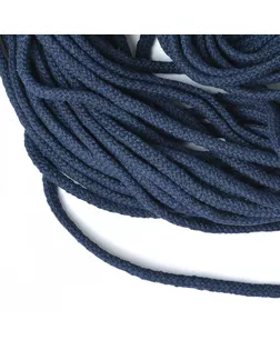 Шнур круглый х/б 08мм с наполнителем ШП-8 цв. 024 т.синий уп.100 м арт. МГ-116818-1-МГ0961188
