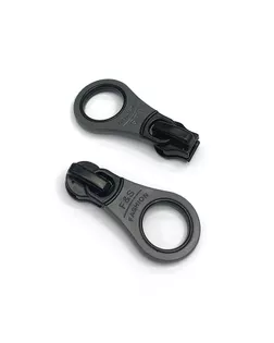 Замок MaxZipper автомат СП#5 F31 цв.черный/серый уп.100шт арт. МГ-116899-1-МГ0963485