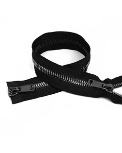 Молния MaxZipper трактор №8 2 замка TT, 90см, цв.черн/т.никель уп.10шт арт. МГ-116984-1-МГ0965840