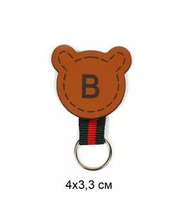Аппликации пришивные B 4х3,3см уп.20шт арт. МГ-118005-1-МГ0986461