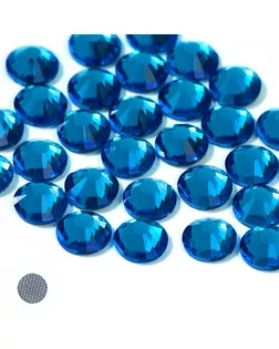 Стразы термоклеевые MAGIC 4 HOBBY SS10 (2,7-2,9 мм) цв. Blue zircon уп.1440шт арт. МГ-118200-1-МГ0989340
