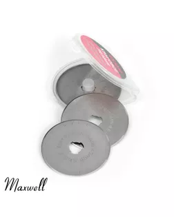 Лезвие для роликового раскройного ножа d45мм Maxwell premium уп. 5шт арт. МГ-118728-1-МГ0990863