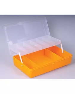 Коробка для мелочей пластик (235х150х65) двухярусная с микролифтом арт. МГ-125005-1-МГ0991192