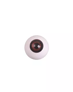 Глаза без ресниц цв.коричневый арт. МГ-602-1-МГ0164906