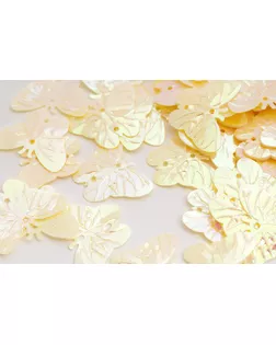 Пайетки россыпью Ideal 15х20мм цв.020 св.желтый уп.50г арт. МГ-3488-1-МГ0239187